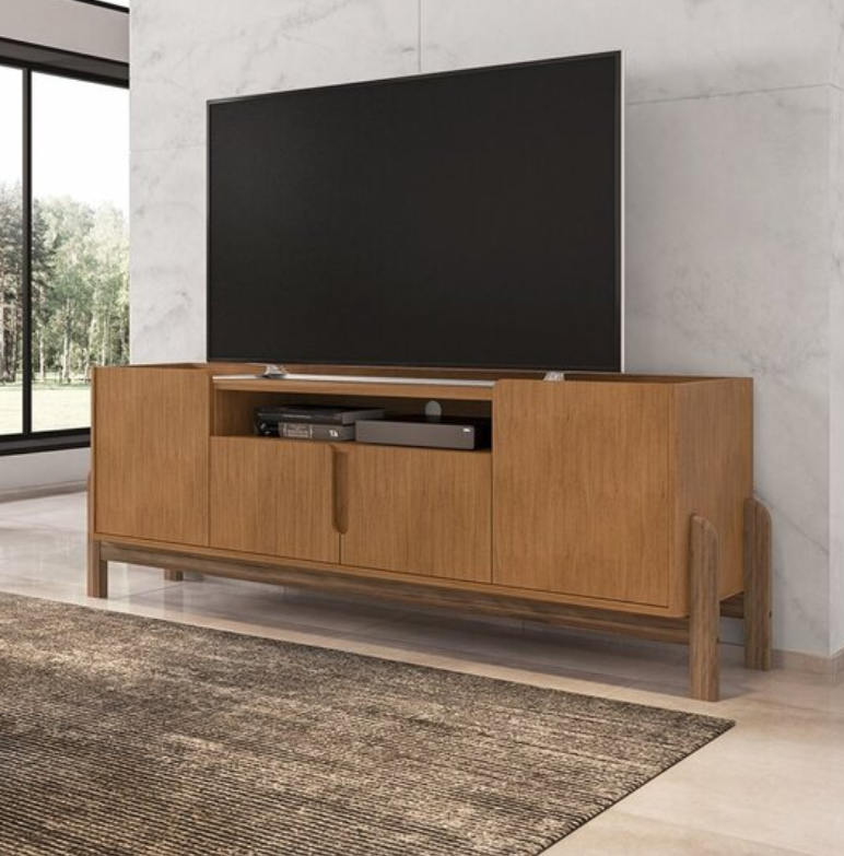CENTRO ENT RACK LIZZ 1.70 COLOR CEDAR