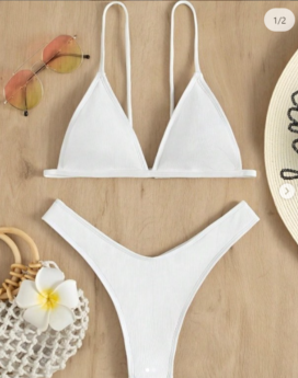 Conjunto de Bikini Blanco