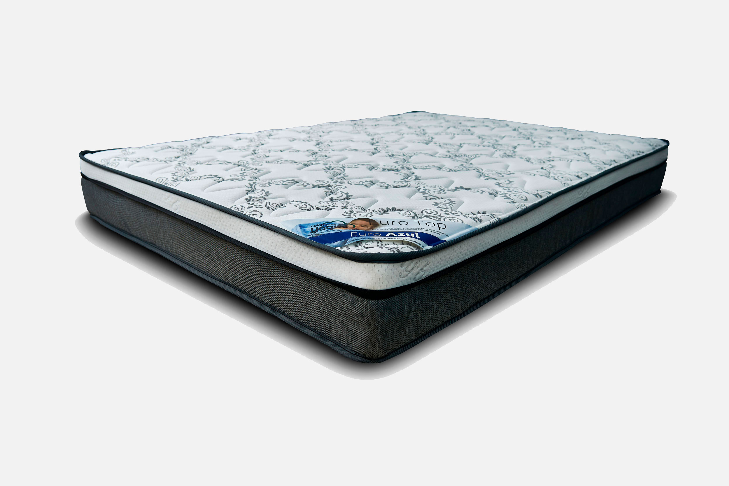 COLCHON YAQUE EURO AZUL DE 39/1 LADO