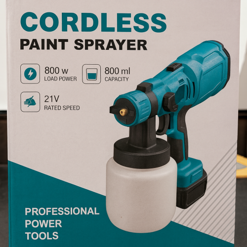 PISTOLA DE PINTURA CORDLESS 2 BATERIAS 48V AM-411 (12 UND X CAJA)