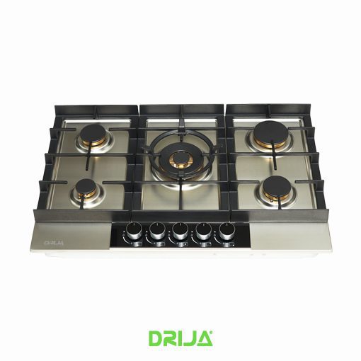 ESTUFA EMPOTRABLE DRIJA/30''-76 CM/5 QUEMADORES SELLADOS/A GAS