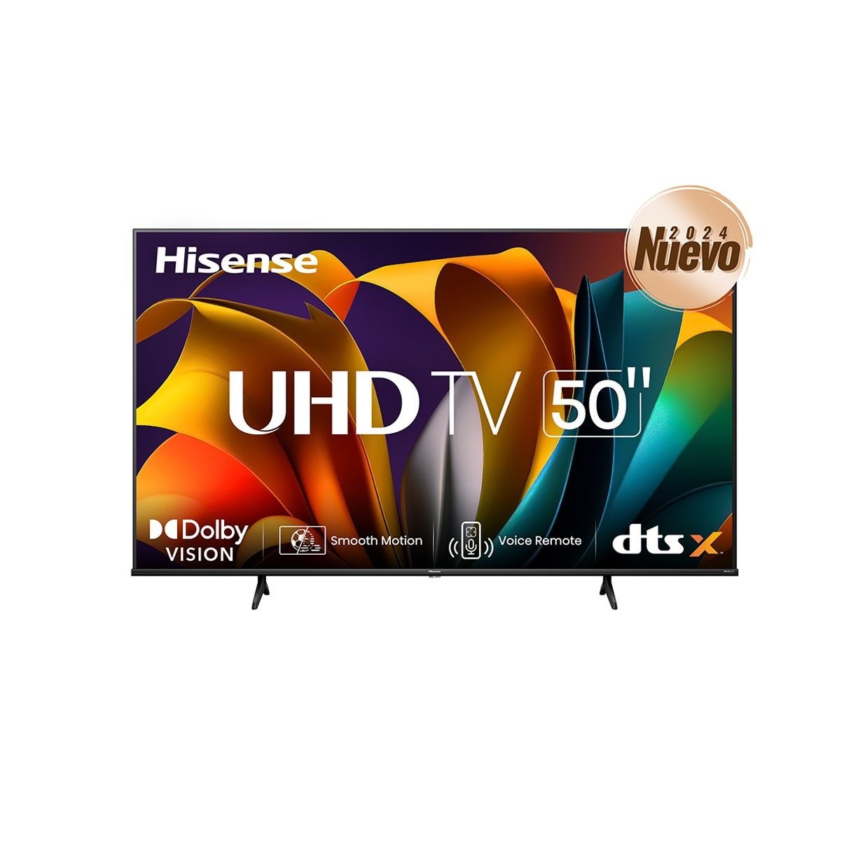 TELEVISOR HISENSE 50 UHD/4K FLAT SMART/3840X2160