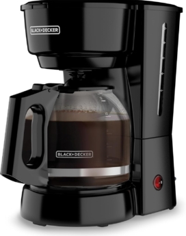 CAFETERA BLACK AND DECKER,JARRA DE CRISTAL