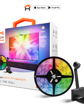 CINTA LED CON CAMARA PARA TELEVISORES,COMPATIBLE CON TV DE 55 Y 65