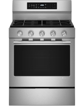 ESTUFA AL PISO KITCHENAID/30/5 QUEMADORES SELLADOS/A GAS