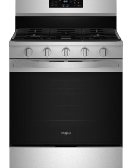 ESTUFA AL PISO WHIRLPOOL/30/5 QUEMADORES SELLADOS/A GAS