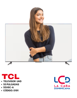TELEVISOR UHD TCL 55″