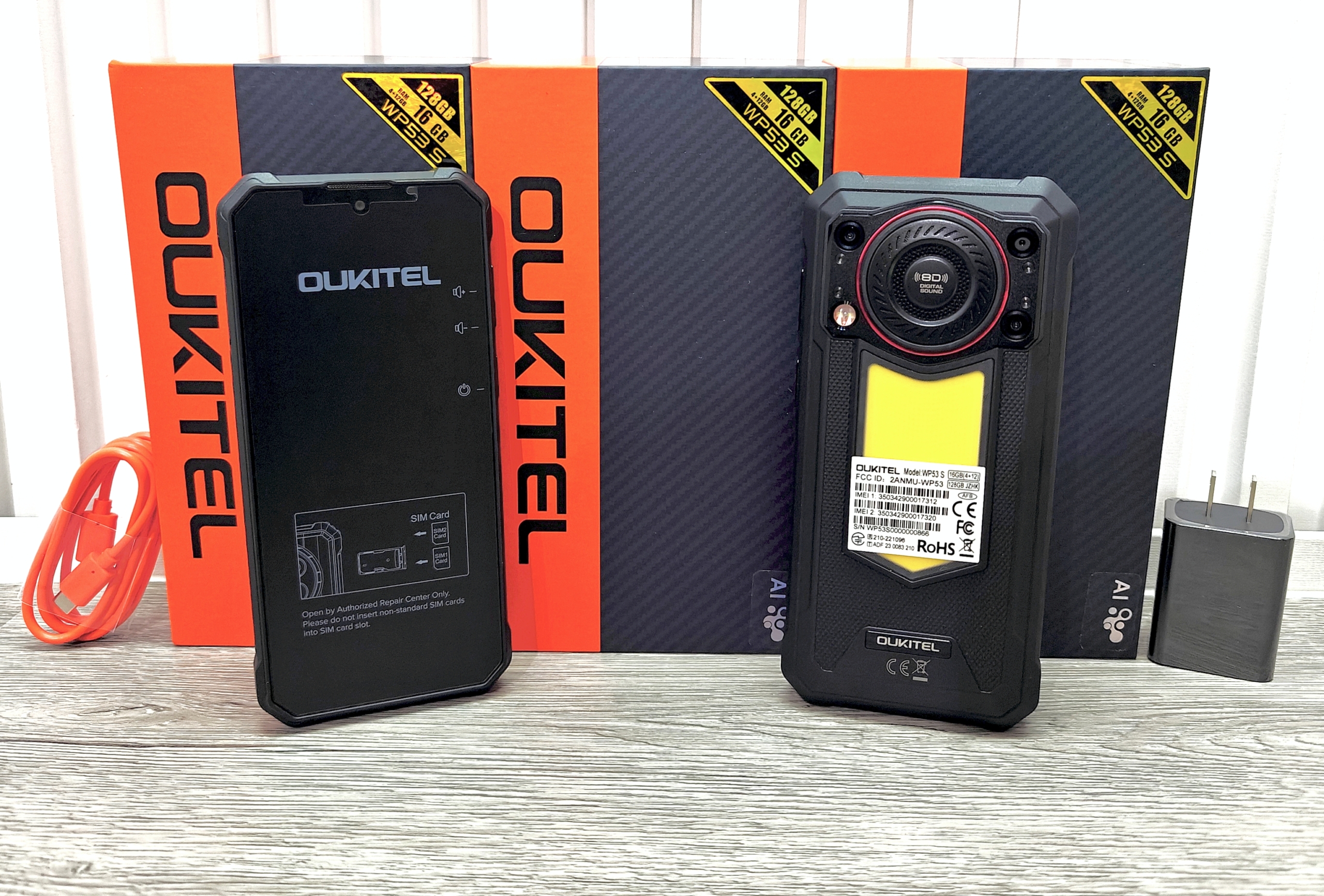 CELULAR OKITEL WP53 PRO (256GB, 6.52", 24GB RAM 8+16, INCL. BOCINA Y LINTERNA)
