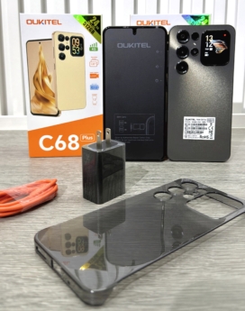 CELULAR OKITEL C68 (+) PLUS (256GB, 7.2", 24GB RAM 8+16, DOBLE PANTALLA, 6000MAH)
