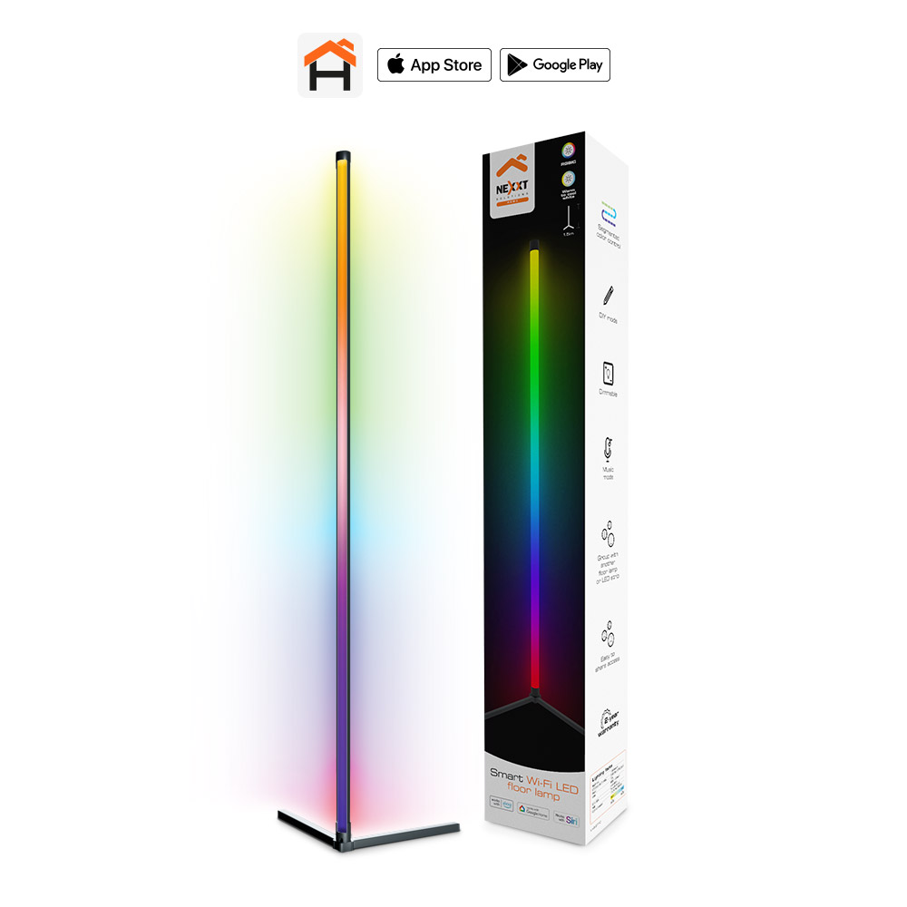 LAMPARA DE PISO SMART,WIFI/LED/1.5 M/MUSIC MODE