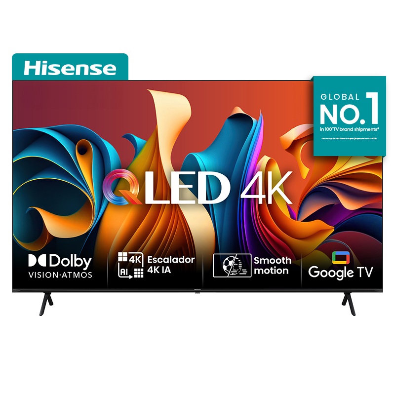 TELEVISOR HISENSE 85 QLED/4K FLAT SMART/3840—2160