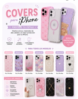 COVER PARA PARA IPHONE DEL 11 AL 17 PRO MAX TODOS LOS MODELOS DISPONIBLE