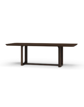 MESA DE COMEDOR CORTE EN DARK WALNUT