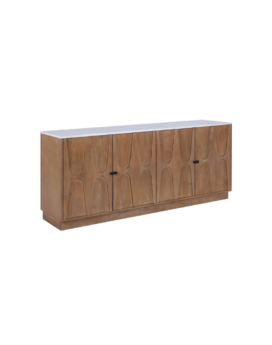 GABINETE WHITE/BROWN 72X30