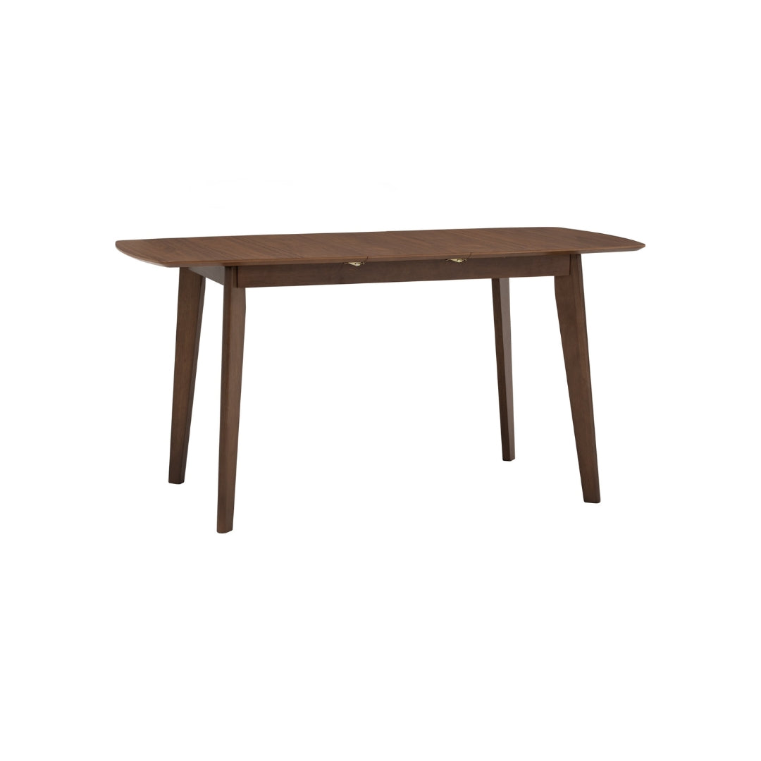 MESA DE COMEDOR EXTENSIBLE ARTHUR EN ROBLE MALAYO Y NOGAL