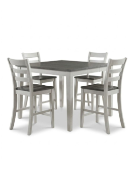 JUEGO DE COMEDOR MONTEREY DE 5 PIEZAS CON 4 SILLAS
