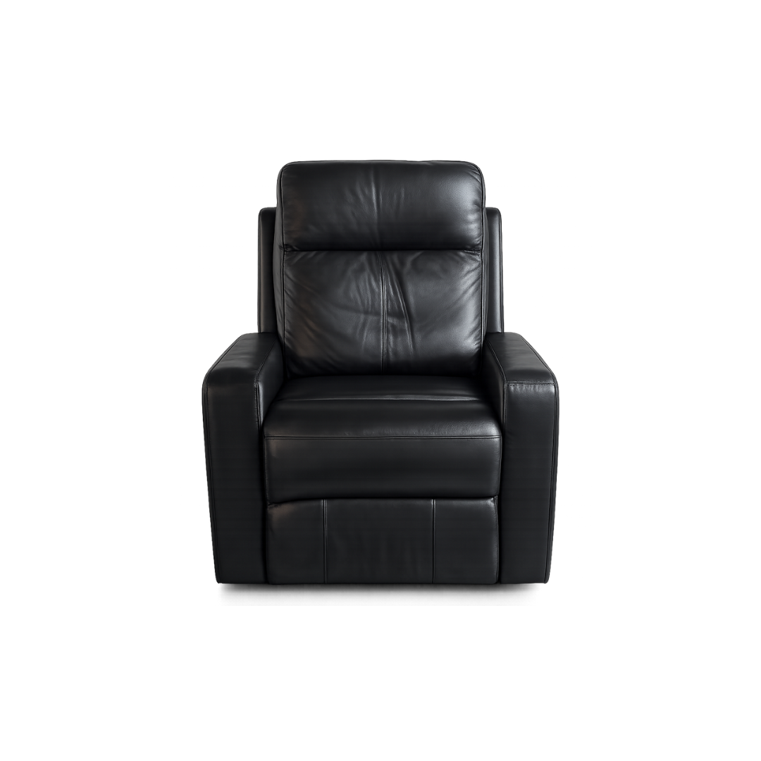 SILLON RECLINABLE MANUAL NEGRO