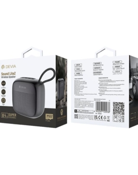 Altavoz inalámbrico Devia Sound Lite 2 negro