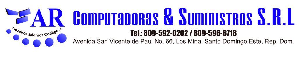 AR COMPUTADORA Y SUMINISTROS