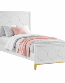 CAMA TWIN CON CABECERO Y PIE DE CAMA EMMA