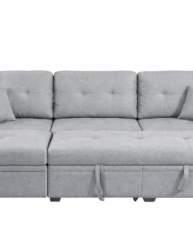 SOFA CAMA CONVERTIBLE GRIS