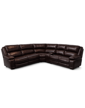 SOFA SECCIONAL MODULAR DENVER DE 6 PIEZAS MARRON