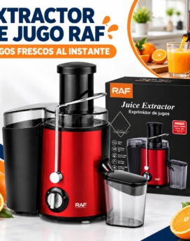 EXTRACTOR DE JUGO RAF 800 W