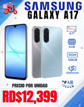 CELULAR SAMSUNG GALAXY A17, 128GB