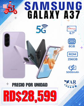 CELULAR SAMSUNG GALAXY A37, 256GB