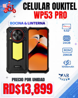 CELULAR OUKITEL WP53 PRO, 256GB