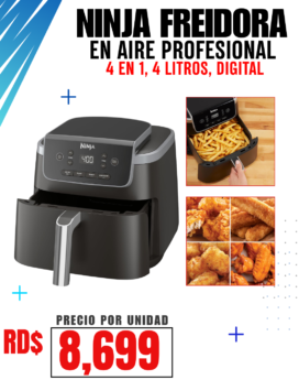 NINJA FREIDORA EN AIRE PROFESIONAL 4/1, 5 LITROS (DIGITAL)