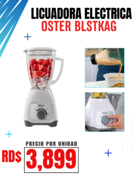 LICUADORA ELECTRICA OSTER BLSTKAG-01 2 VELOCIDADES