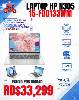LAPTOP HP N305 15-FD0133WM (NUEVA)