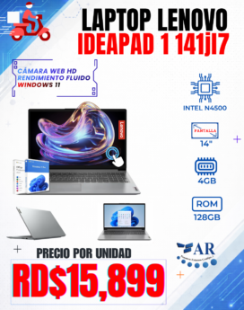 LAPTOP LENOVO IDEAPAD 1 141jl7 (NUEVA)