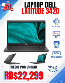 LAPTOP DELL LATITUDE 3420 (SEMI NUEVA)