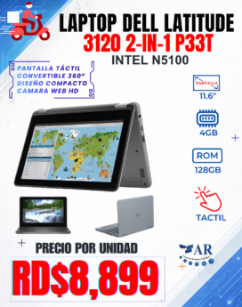 LAPTOP DELL LATITUDE 3120 2 EN 1 (SEMI NUEVA)