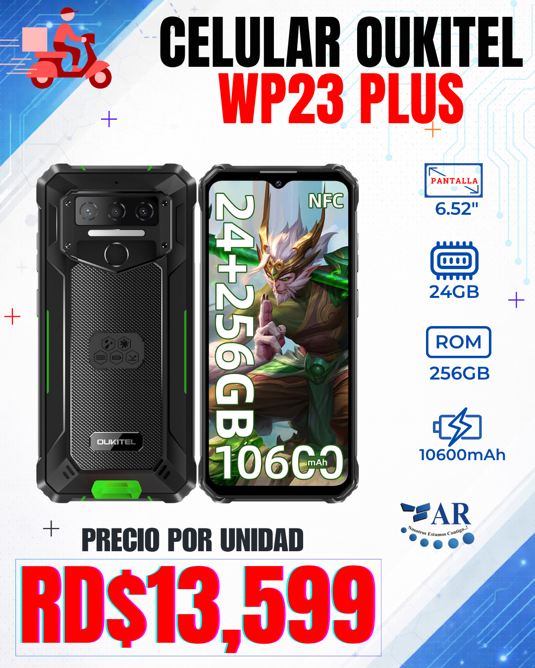 CELULAR OUKITEL WP23 PLUS