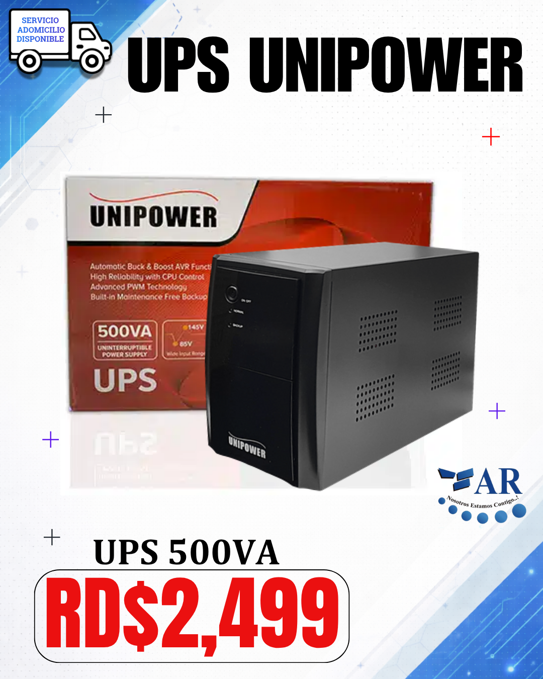 UPS UNIPOWER UPS 500VA