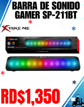 BARRA DE SONIDO GAMER SP-211BT
