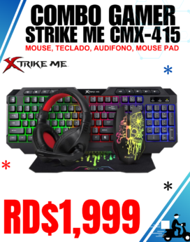 COMBO GAMER STRIKE ME CMX-415