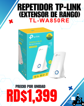 REPETIDOR TP-LINK (EXTENSOR DE RANGO)