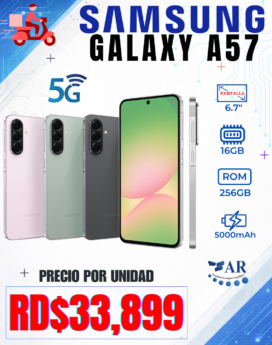 CELULAR SAMSUNG GALAXY A57, 256GB
