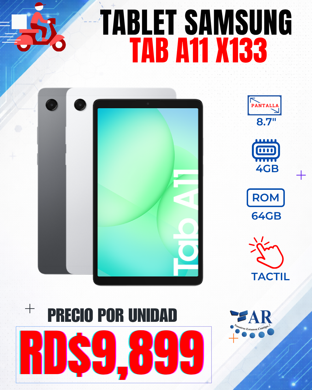 TABLET SAMSUNG TAB A11 X133