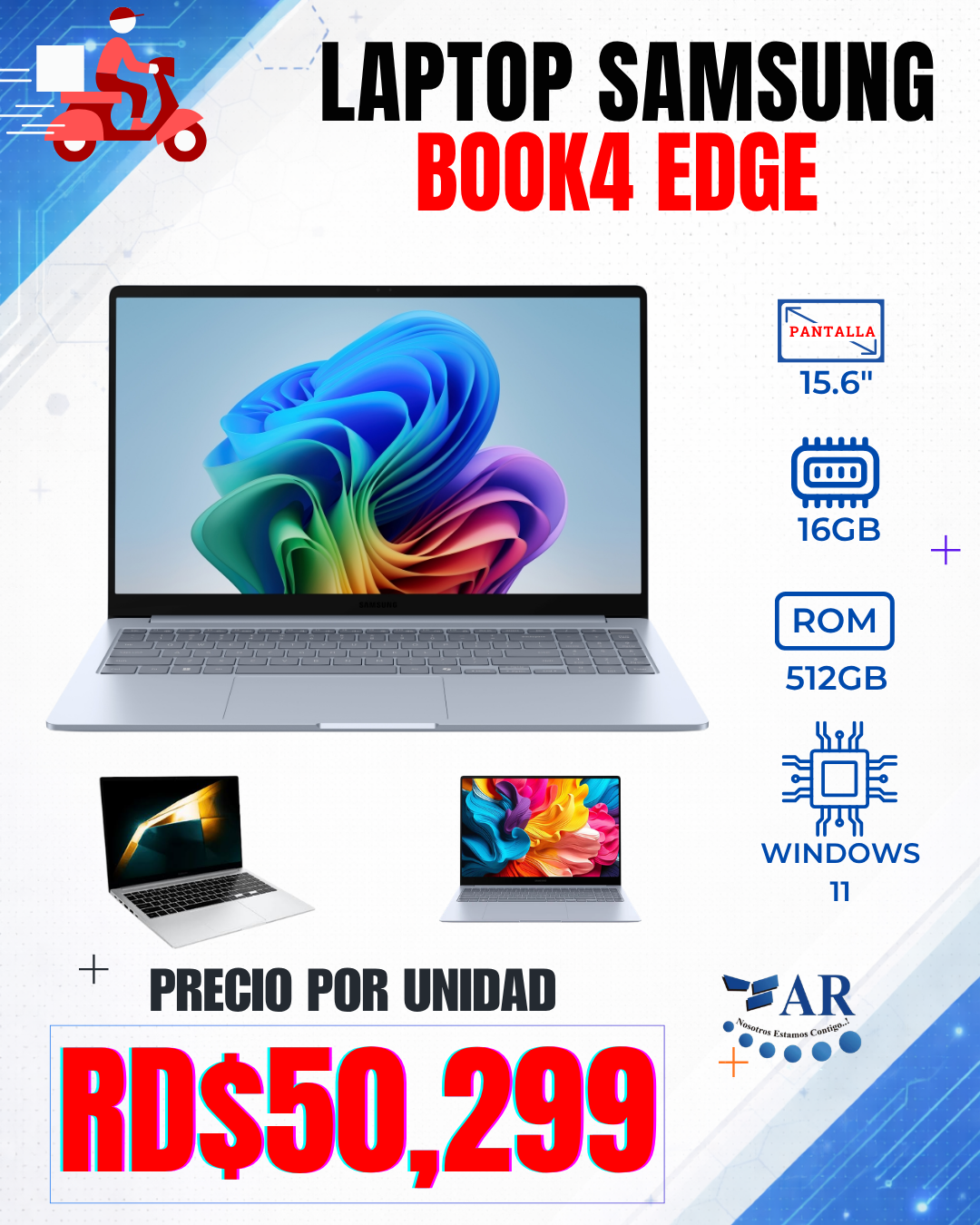 LAPTOP SAMSUNG BOOK4 EDGE