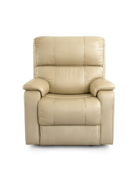 SILLON RECLINABLE MANUAL COLOR CREMA