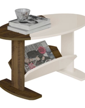 MESA DE CENTRO ISIS- PINO/ OFF WHITE
