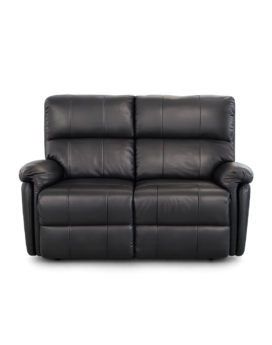SOFA RECLINABLE MANUAL COLOR NEGRO