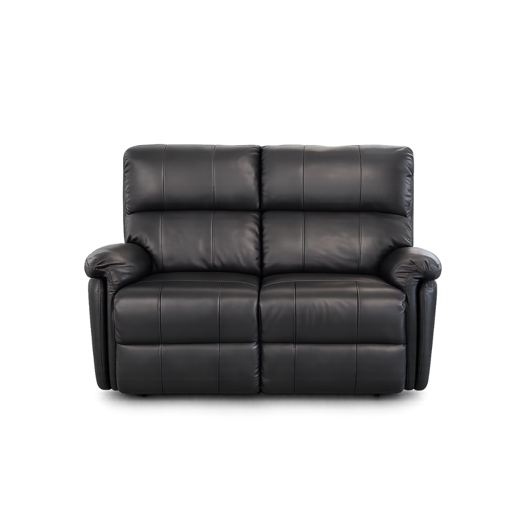 SOFA RECLINABLE MANUAL COLOR NEGRO