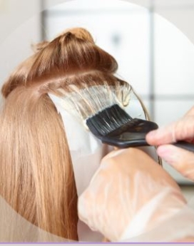 Retoque de Raíz de Cabello · Hasta 2.5 cm