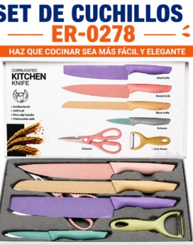 SET DE CUCHILLOS ER-0278